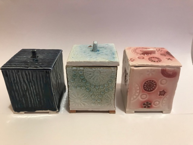 Tiny Porcelain Boxes