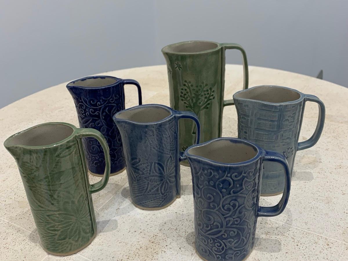 Jugs on Kiln